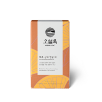 오설록 제주삼다영 귤티 20입 블렌디드 티
