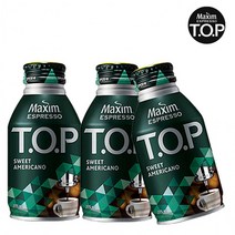 동서 티오피 스위트 아메리카노 275ml X 24개 1박스, 상세페이지 참조