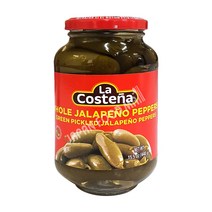 라코스테냐 홀 할라피뇨페퍼 440g, 2개