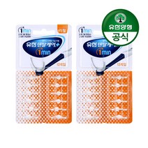 유한양행 [본사직영] 유한덴탈케어 원미닛 교체형 치실(리필 12입), 12개입, 2개