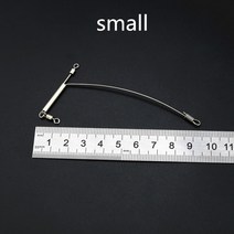 루어 미노우 낚시 액세서리 5 개/몫 롤링 벤드 균형 자작 채비 T자, 01 5pcs of small