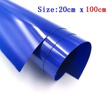인테리어필름 20cm x 100cm PU 열전달 비닐 다리미 HTV 티셔츠 직물 크리컷 필름 열 프레스, 7.8in x 39in, 19 다크 블루