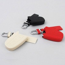 구형제네시스BH 스마트키케이스 천연가죽 키홀더, 현대 MD용 4버튼 스마트키 블랙, 현대 MD용 4버튼 스마트키 블랙