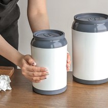 귀엽고 예쁜 미니 화장대 휴지통 스윙형 공공기관 학교 학원 화장실, 휴지통 5L