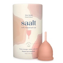 지투지 살트컵 솔트컵 체내형 생리대 페미닌 케어 생리컵 saalt menstrual cup, 미스트그레이, 스몰, 1개, 1개