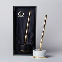 모나미 60주년 프러스펜 3000 데스크펜 무료각인, 블랙마블