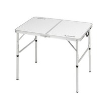캡틴 스태그(CAPTAIN STAG) BBQ용 책상 라포레 알루미늄 투웨이 테이블 어저스터 첨부 90×60 cm S사이즈 UC-511