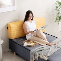 펠리스침대 침대헤드쿠션 등받이쿠션 다용도쿠션 S/SS/D/Q/K/LK/SK 싱글/슈퍼싱글/더블/퀸/킹/라지킹/슈퍼킹, 다크그레이