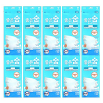 JW중외제약 좋은숨 KF94 마스크 10매 국내 제약회사 유통제품, 1매입, 150매, 화이트