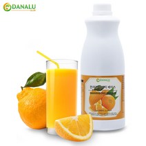 다나루 한라봉 오렌지 과일농축액 원액 1.8kg