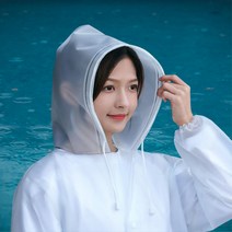 투스비 성인 전신 두꺼운 다회용 우비 레인코트 비옷 우의 1+2