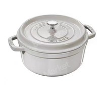 인테리어 스타우브 STAUB 꼬꼬떼 무쇠 냄비 인덕션 무쇠솥 솥밥 3.8L 2.2L 2L, 옵션 값, 22cm 트러플 화이트