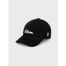 볼컴 VOLCOM 코듀로이 볼캡(블랙) VA204CPC03