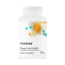 Thorne Research 오메가-3 with CoQ10 젤캡, 90개입, 1개