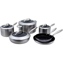 [해외] 스캔팬 CTX 10피스 쿡웨어 세트, 10 Piece Set