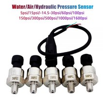 압력 변환기 오일 연료 공기 수압 트랜스미터 센서, 500psi