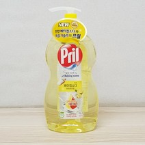 [ 조 은 마 켓 ] 믿 을 수 있 는 안 심 세 제 프 릴 주 방 세 제 퓨 어 레 몬 향 750ml, 2개