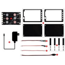 라즈베리 파이 UPS 전원 공급 장치 확장 보드 무정전 모듈은 충전 출력을 동시 지원합니다., [01] UPS Module 3S, 01 UPS Module 3S