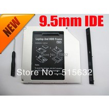 2007 년 중반 2 월 PATA/IDE HDD SSD 캐디 MA895LL MA896LL MB062LL Macbook Pro