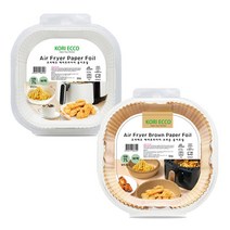 코리에코 에어플라이어 종이호일 사각형 90매 2L/5L/7L, 화이트, 90개