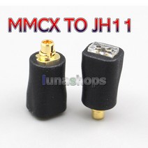 MMCX 변환기 헤드폰 이어폰 플러그 수-암 HE1000se qdc JH EXK ie8 HD650 MH334 0.78mm, [01] Black Or Gold, [06] Ie40pro Male to mmcx