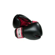 PROFORCE 인조 가죽 복싱 글러브 레드 블랙 손바닥 532.3ml18온스 161639, Black with Red Palm