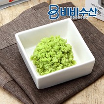 비비수산 와사비를 즉석에서 자연그대로 맛볼수있는 자연에서 갈아만든 생와사비 80g, 1팩