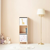 라왕합판 GA-503 책장 단 400 모듈 수납장 선반 틈새, 퍼니처홈 책장 3단 400