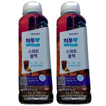 스위트블랙커피 페트음료 500ml x 6개