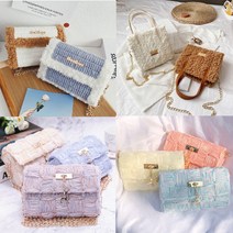 코바늘 DIY 가방 키트, 숄더백_소라