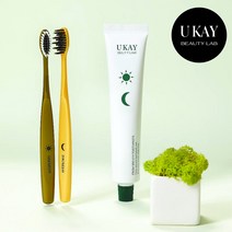 유케이 해님달님칫솔 치석제거 어금니 교정 교정용 치석제거 치과용 잇몸 치솔 치아교정 이중모 미세모, 3세트6개+증정품