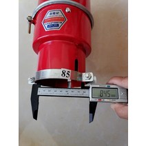 화염 방지기 자동차 농축 배기 파이프 트럭 화재 커버 배기 파이프 캡, 두꺼운 85mm