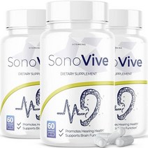 Vitaking 3팩 Sonovive 캡슐 보충제 180 196650