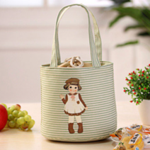 귀여운 쿨러백 green picnic girl 점심가방 어린이집 피크닉 인스타