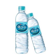 sioncompany_백산수 500ml 20개입 생수 물 음료수 먹는샘 먹는 워터 고급 식수 샘