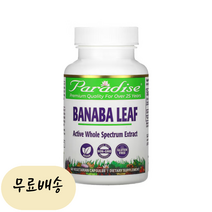 파라다이땡허브 바나바잎 추출 banaba leaf 250mg 60정, 1개