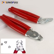 철망울타리 휀스 펜스 메쉬휀스 철조망수동 묶는 케이지 특수 설치 ToolsChicken 메쉬 와이어 펜싱 크림핑, 04 Straight Head