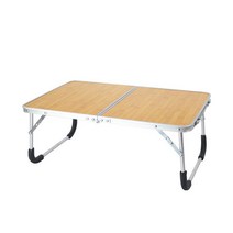 야외용 접이식 캠핑 피크닉 미니 폴딩 테이블, 오펜 휴대용 테이블 크랙 아이보리