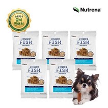 [건강백서 간식] 핑거피쉬 100G 5팩, 없음, 상세설명 참조