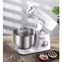전동 휘핑기 버티컬 믹서 7L 1200W 머랭 거품 대용량, 상세이페이지 참고, 화이트 7L 1500W