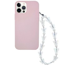 제이카라 핸드폰 스트랩 줄 핑거스트랩 고리형, 07.블랙 투명나비, 1개