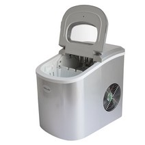 제빙기50KG 업소용XEOLEO-전기 총알 원통형 아이스 메이커 기계 12kg/24h 우유 차 가게 자동 가정용 미니, 01 silver_02 EU_01 220V
