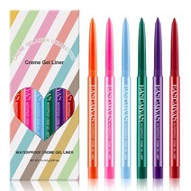 방수 아이라이너 펜슬 세트 아이 라이너 내추럴 매트 롱 래스팅 컬러 메이크업 801571, Purple, Green, etc