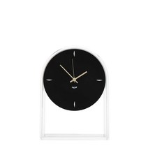 카르텔 KARTELL Air du Temps 테이블 탁상시계 (블랙앤크리스탈)