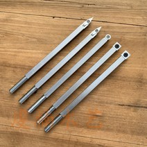 목선반칼 전동끌 조각기 목선반끌 둥근 납작, (옵션1) 5개 세트