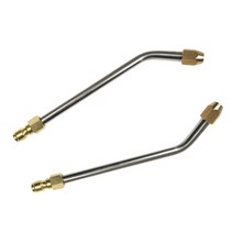STK 2pcs 20cm 긴 압력 와셔 30도 세척 노즐 각도 랜스 연장
