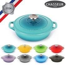 [차세르] 프리미엄 무쇠주물 전골냄비 20cm (색상선택), 보라보라