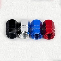 타이어 밸브 스템 캡 4 개/대 포드 익스플로러 스포츠 볼트 인 알루미늄 THEFTPROOF 커버 2017, Black 3