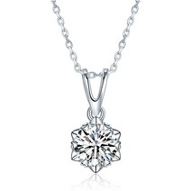 금화 [925 SILVER] 모이사나이트 원석 TRENDY Design 실버목걸이