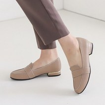 아리앤 에린 라운드 데일리 여성로퍼 2cm